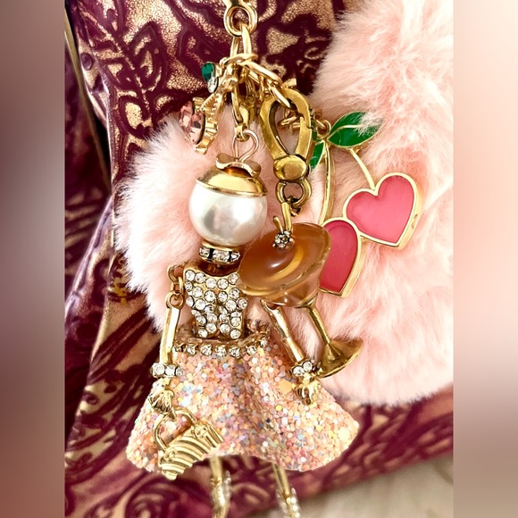 NEW!! Bougie Handcrafted Custom Handbag Purse Charms Keychains - Picture 6 of 6